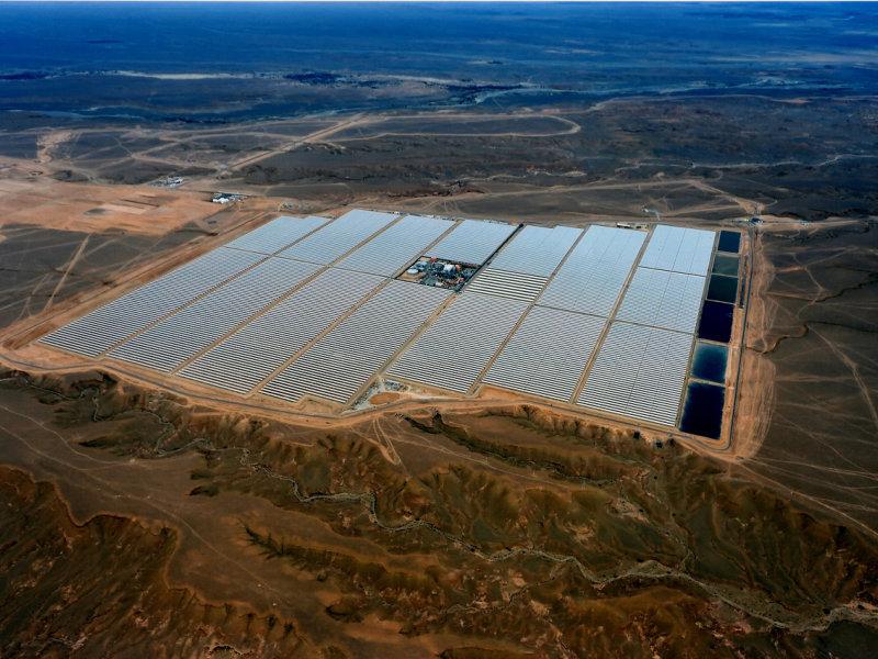 BASF contribui para a construção sustentável da maior usina de energia solar concentrada do mundo, em Marrocos